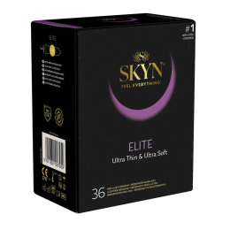 SKYN ELITE ТОНКИЕ И УЛЬТРАМЯГКИЕ ПРЕЗЕРВАТИВЫ 36 ШТ