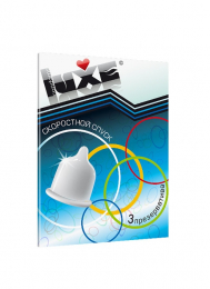 ПРЕЗЕРВАТИВЫ LUXE СКОРОСТНОЙ СПУСК, 3 ШТ