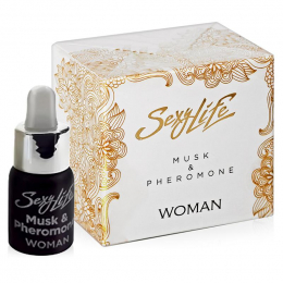 КОНЦЕНТРАТ ЖЕНСКИЙ MUSK&PHEROMONE SEXY LIFE 5МЛ