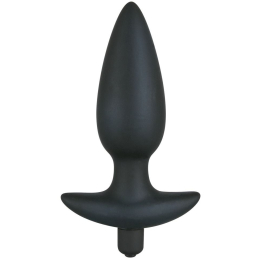 АНАЛЬНАЯ ВИБРОВТУЛКА LARGE BLACK VELVETS 17 СМ