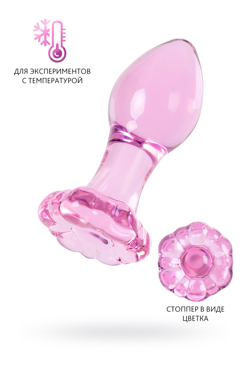 АНАЛЬНАЯ ВТУЛКА SEXUS GLASS РОМАШКА - купить за 2200 руб. в  интернет-магазине интимных товаров «Эромир», г. Курган