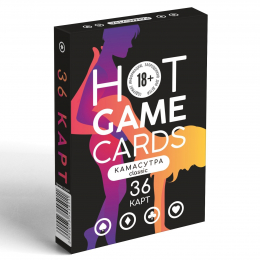 ИГРАЛЬНЫЕ КАРТЫ HOT GAME CARD КАМАСУТРА 36 КАРТ