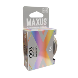 ПРЕЗЕРВАТИВЫ MAXUS ЭКСТРЕМАЛЬНО ТОНКИЕ 003 В ЖЕЛЕЗНОМ КЕЙСЕ № 3