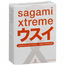 ПРЕЗЕРВАТИВЫ SAGAMI XTREME SUPERTHIN 004 3 ШТ