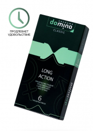 ПРЕЗЕРВАТИВЫ LUXE DOMINO CLASSIC LONG ACTION 6 ШТ, 18 СМ