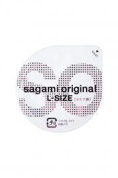 ПРЕЗЕРВАТИВЫ ПОЛИУРЕТАНОВЫЕ SAGAMI ORIGINAL 002 L-SIZE 1 ШТ