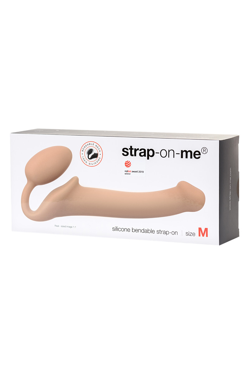 АНАТОМИЧНЫЙ НЕРЕАЛИСТИЧНЫЙ СТРАПОН STRAP-ON-ME, М - купить за 6500 руб. в  интернет-магазине интимных товаров «Эромир», г. Курган