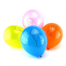 ВОЗДУШНЫЕ ШАРИКИ PECKER BALLOONS 8ШТ