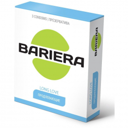 ПРЕЗЕРВАТИВЫ BARIERA ПРОДЛЕВАЮЩИЕ 3 ШТ