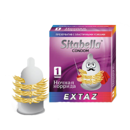 ПРЕЗЕРВАТИВ SITABELLA EXTAZ НОЧНАЯ КОРРИДА 1 ШТ