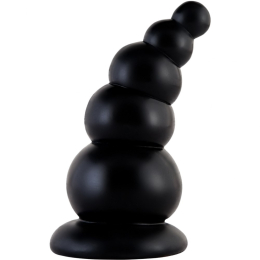 АНАЛЬНАЯ ВТУЛКА ЕЛОЧКА BLACK AND RED