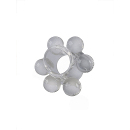 СИЛИКОНОВОЕ ЭРЕКЦИОННОЕ КОЛЬЦО С ШИШЕЧКАМИ SEX EXPERT