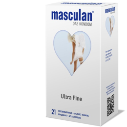 ПРЕЗЕРВАТИВЫ MASCULAN ULTRA УЛЬТРАТОНКИЕ С ОБИЛЬНОЙ СМАЗКОЙ 21 ШТ