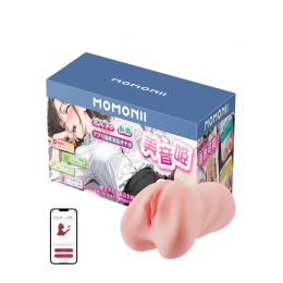 МАСТУРБАТОР С ФРИКЦИЯМИ И ВИБРАЦИЕЙ MOMONII MIONHIME С ПРИЛОЖЕНИЕМ