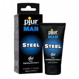 ЭРЕКЦИОННЫЙ ГЕЛЬ ДЛЯ ПЕНИСА PJUR MAN STEEL GEL 