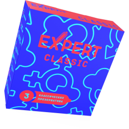 ПРЕЗЕРВАТИВЫ EXPERT КЛАССИЧЕСКИЕ 3 ШТ