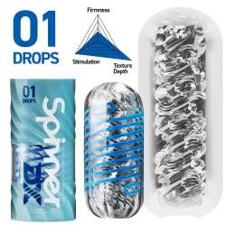 МАСТУРБАТОР СПИНЕР РАЗМЕР XL DROPS SPINNER TENGA DX 01