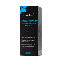 ВОЗБУЖДАЮЩИЕ КАПЛИ МУЖСКИЕ EROTICHARD 50 МЛ