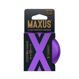 ПРЕЗЕРВАТИВЫ MAXUS CUSTOM MADE РАЗМЕР 56 3 ШТ