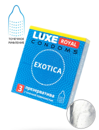 ПРЕЗЕРВАТИВЫ LUXE ROYAL EXOTICA 3ШТ