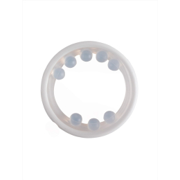 СИЛИКОНОВОЕ ЭРЕКЦИОННОЕ КОЛЬЦО С ШАРИКАМИ SEX EXPERT