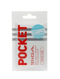 КАРМАННЫЙ МАСТУРБАТОР TENGA POCKET WAVE LINE