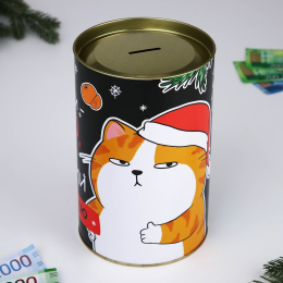 НОВОГОДНЯЯ КОПИЛКА XXL ДЕНЬГИ ЭТО ЗЛО