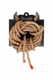 ВЕРЕВКА ИГРОВАЯ ДЖУТОВАЯ SHIBARI PECADO 5 М