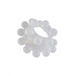 СИЛИКОНОВОЕ ЭРЕКЦИОННОЕ КОЛЬЦО С ШАРИКАМИ SEX EXPERT