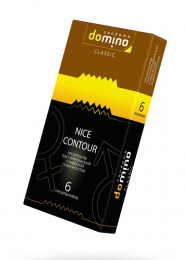 ПРЕЗЕРВАТИВЫ DOMINO CLASSIC NICE CONTOUR 6 ШТ