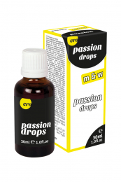 ВОЗБУЖДАЮЩИЕ КАПЛИ ДЛЯ МУЖЧИН И ЖЕНЩИН PASSION DROPS, 30 МЛ.