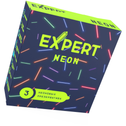 ПРЕЗЕРВАТИВЫ EXPERT СВЕТЯЩИЕСЯ В ТЕМНОТЕ 3 ШТ