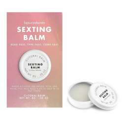 ВОЗБУЖДАЮЩИЙ БАЛЬЗАМ SEXTING BALM С АРОМАТОМ ПРЯНОГО ИМБИРЯ 8 ГР