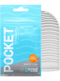 КАРМАННЫЙ МАСТУРБАТОР TENGA POCKET WAVE LINE