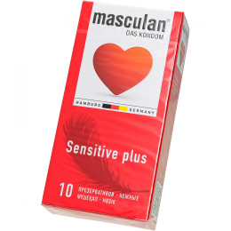 ПРЕЗЕРВАТИВЫ MASCULAN CLASSIC НЕЖНЫЕ SENSITIVE 10 ШТ