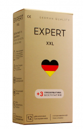 ПРЕЗЕРВАТИВЫ EXPERT УВЕЛИЧЕННЫЕ XXL 15 ШТ