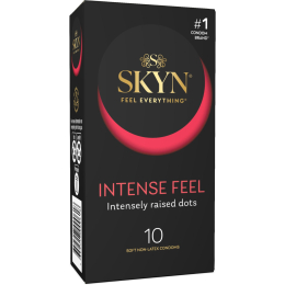 SKYN INTENSE FEEL ТЕКСТУРИРОВАННЫЕ ПРЕЗЕРВАТИВЫ 10 ШТ