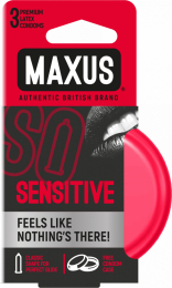 ПРЕЗЕРВАТИВЫ MAXUS SENSITIVE В Ж/К 3 ШТ