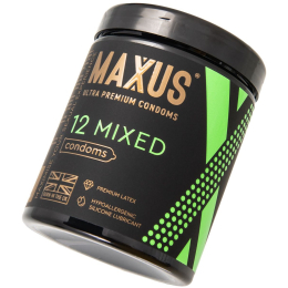 ПРЕЗЕРВАТИВЫ НАБОР MAXUS MIXED 12 ШТ