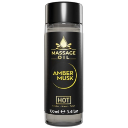 МАССАЖНОЕ УХОДОВОЕ МАСЛО HOT OIL АМБРЫ И МУСКУСА 100 МЛ