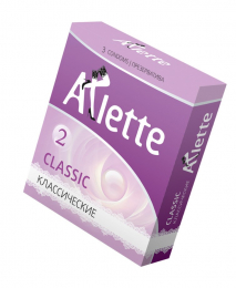 ПРЕЗЕРВАТИВЫ ARLETTE CLASSIC КЛАССИЧЕСКИЕ 3 ШТ