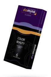 ПРЕЗЕРВАТИВЫ DOMINO CLASSIC COLOUR BEAUTY 6 ШТ