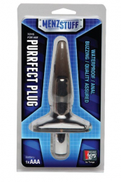 ВИБРОВТУЛКА PURRFECT PLUG SMOKE 9,5СМ