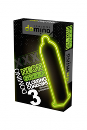 ПРЕЗЕРВАТИВЫ DOMINO NEON 3 ШТ