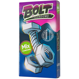 ПРЕЗЕРВАТИВЫ МИКС LUXE BOLT 6 ШТ