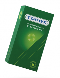 ПРЕЗЕРВАТИВЫ ТОЧЕЧНЫЕ TOREX 12 ШТ