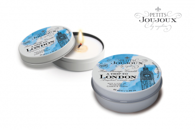 МАССАЖНАЯ АРОМАТИЗИРУЮЩАЯ СВЕЧА PETITS JOUJOUX LONDON 33 ГР