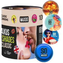 ПРЕЗЕРВАТИВЫ MAXUS SO MUCH SEX КЛАССИЧЕСКИЕ 100 ШТ