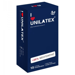 ПРЕЗЕРВАТИВЫ UNILATEX EXTRA STRONG ОСОБО ПРОЧНЫЕ 15 ШТ