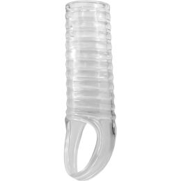 СТИМУЛИРУЮЩАЯ НАСАДКА С КОЛЬЦОМ НА МОШОНКУ BIGGER THICKER 11,2 СМ M